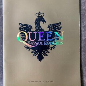 QUEEN + Paul Rodgers Tour Program 2006